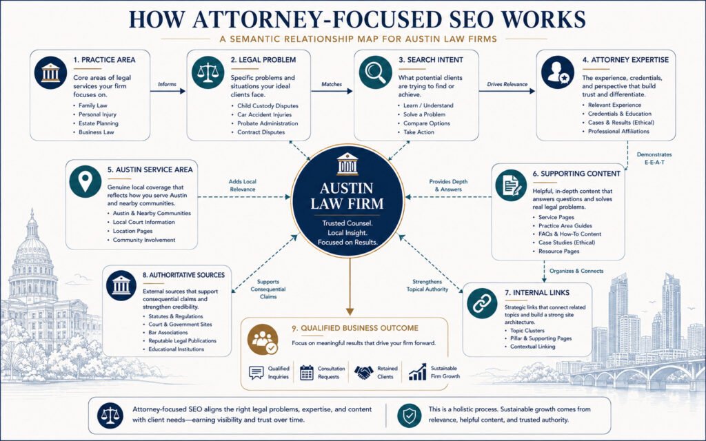 Texas Attorney SEO From Content to Compliance