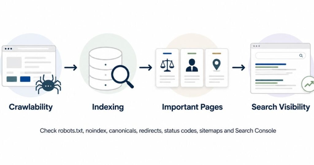 Crawlability and Indexing: The First SEO Check