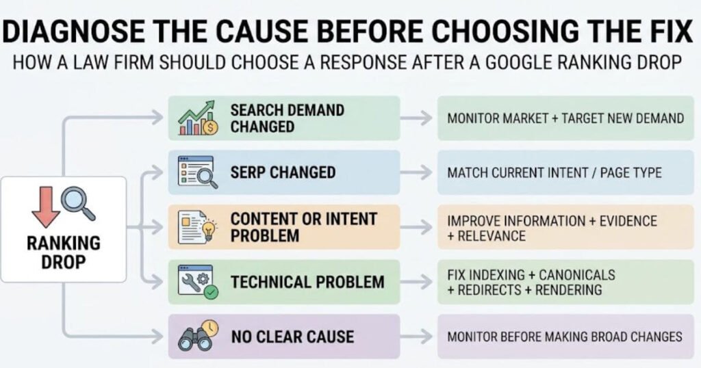 Diagnose the Cause Before Choosing the Fix