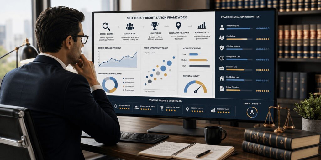 Law Firm SEO Topic Prioritization