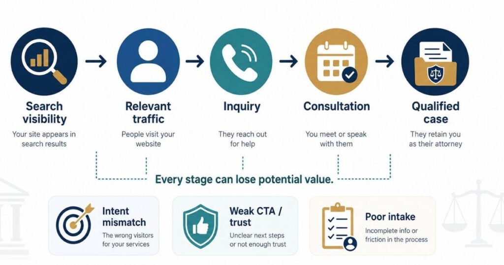 SEO Visibility Does Not Equal Cases