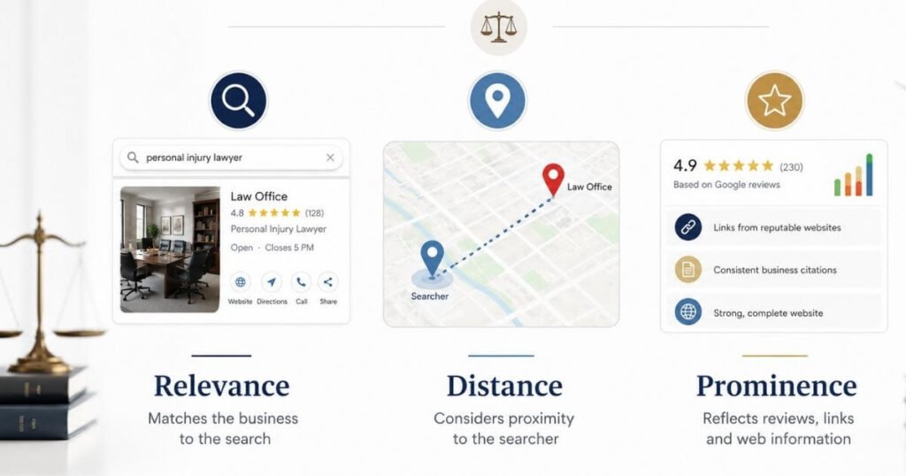 The Three Local Ranking Factors