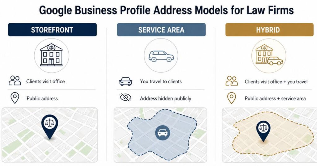 Storefront vs service area vs hybrid